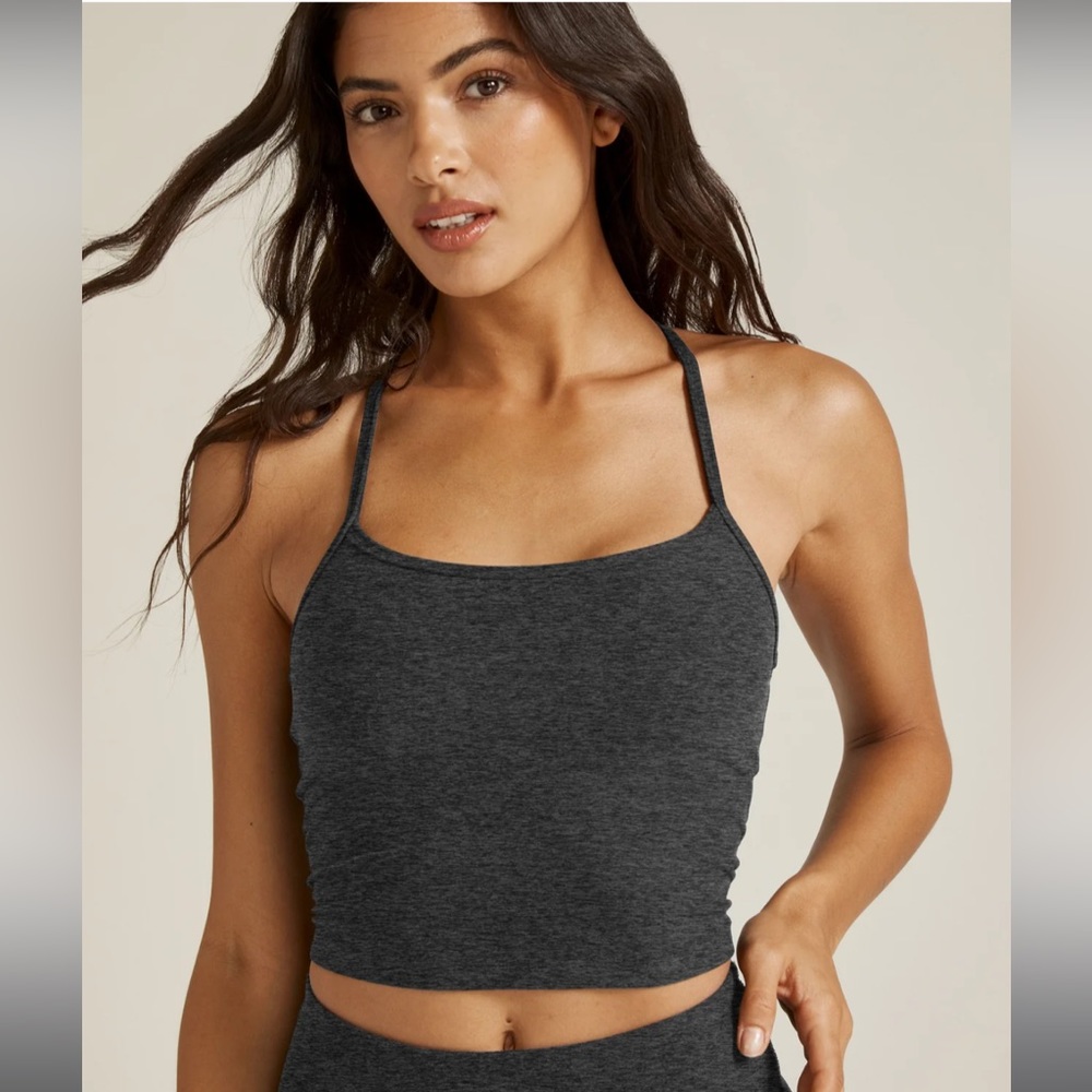 Beyond Yoga Spacedye Slim Racerback Cropped Tank